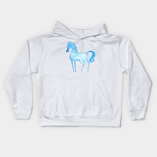 horse from the island of Crete Kids Hoodie